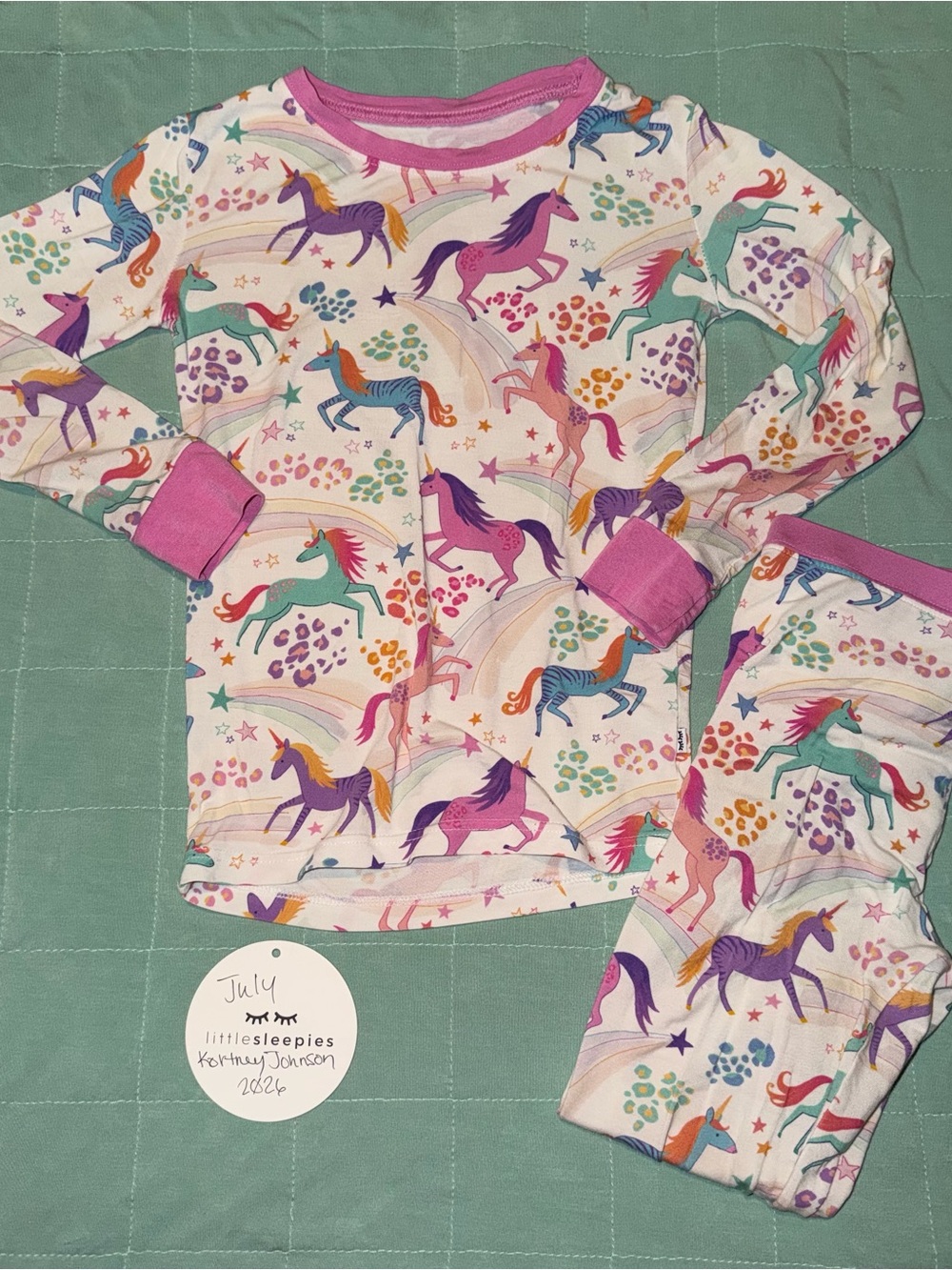 Little Sleepies Unicorn Magic ls/p pjs